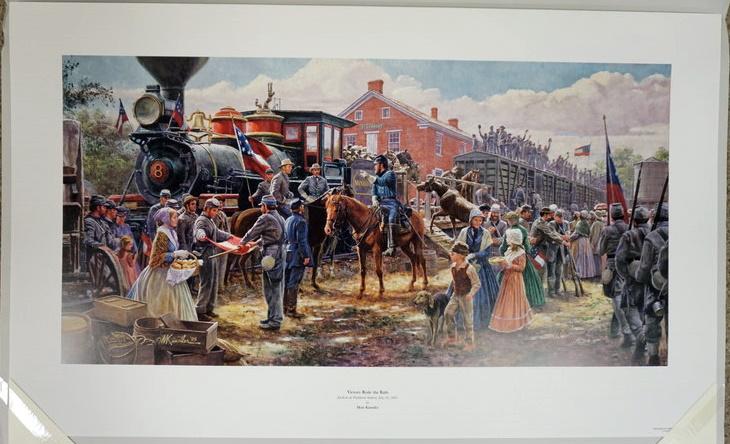 MORT KUNSTLER SIGNED LIMITED ED PRINT VICTORY RODE THE (1 of 3)