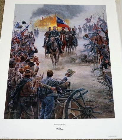 MORT KUNSTLER SIGNED LIMITED ED PRINT HIS SUPREME: MORT KUNSTLER LIMITED ED PRINT SIGNED AND NUMBERED 137, *HIS SUPREME MOMENT*. 27 IN X 32 1/4 IN OVERALL