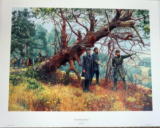 MORT KUNSTLER SIGNED LIMITED ED PRINT THE COMMANDERS OF (1 of 3)