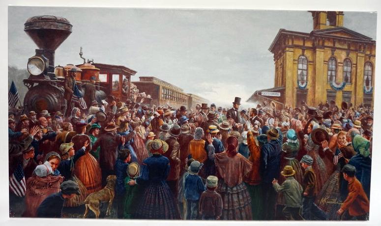 MORT KUNSTLER SIGNED LIMITED ED GICLEE ON CANVAS MR. (1 of 3)