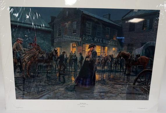 MORT KUNSTLER SIGNED LIMITED ED THE PALACE BAR (1 of 3)
