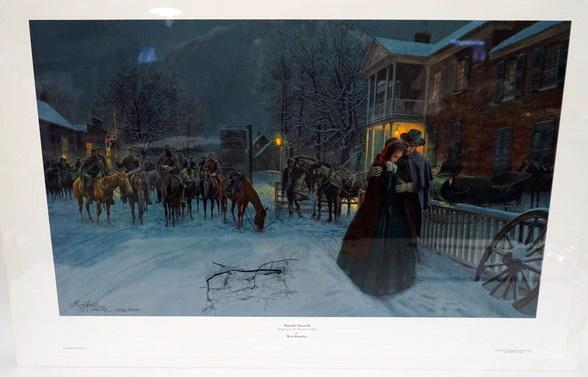 MORT KUNSTLER SIGNED LIMITED ED WAYSIDE FAREWELL (1 of 3)