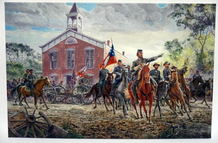 MORT KUNSTLER SIGNED LIMITED ED GICLEE ON CANVAS ON TO (1 of 3)