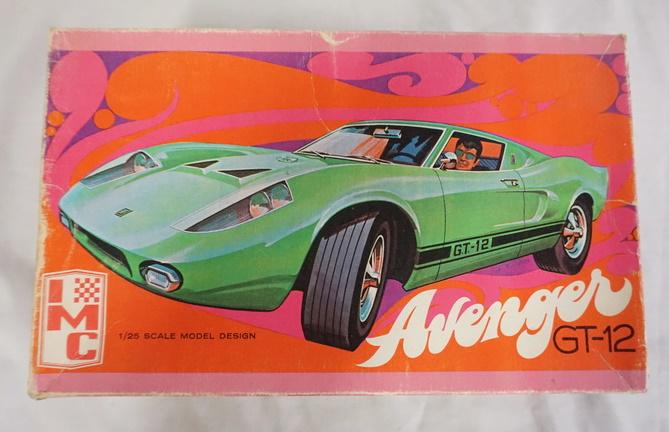 IMC AVENGER GT-12 MODEL CAR KIT (1 of 3)