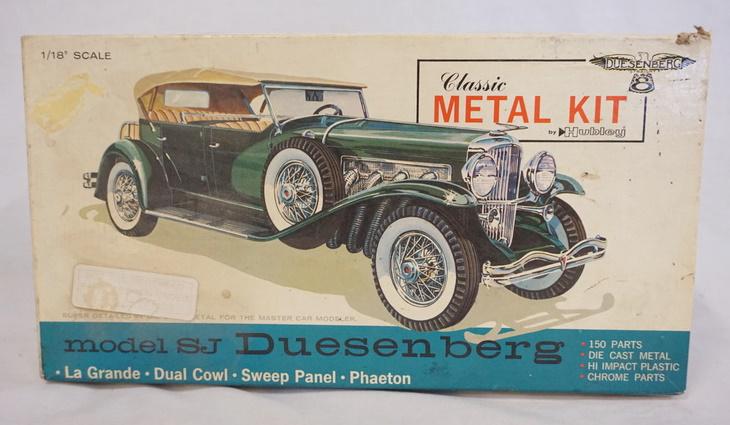 Gabriel Classic Metal Model Kit Sj Duesenberg Car