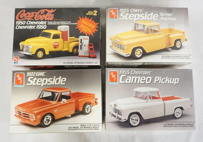 LOT OF 4 AMT ERTL MODEL TRUCK KITS (1 of 3)