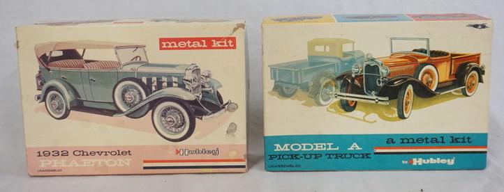 LOT OF 2 HUBBLY METAL CAR/TRUCK KITS (1 of 3)