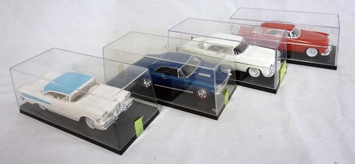 LOT OF 4 BUILT MODEL KITS OF VINTAGE CARS (1 of 4)