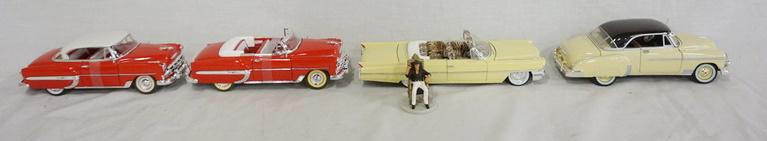 LOT OF FOUR DIE CAST MODELS OF VINTAGE CARS (1 of 3)