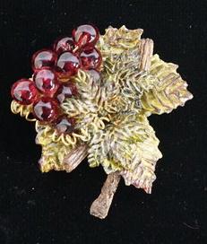 FABRICE FRANCE GRAPE CLUSTER PIN (1 of 4)