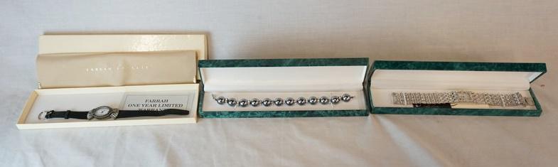 LOT OF SUZANNE SOMERS/FARRAH FAWCETT BRACELET/WATCHES (1 of 4)