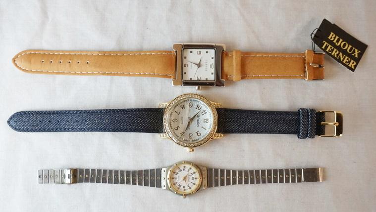 LOT OF 3 WRIST WATCHES: LOT OF THREE WRIST WATCHES INCLUDING GRUEN, ERMEX, & TERNER. AS FOUND.