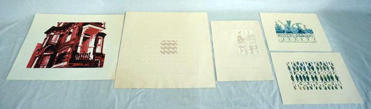 LOT OF 5 SIGNED R.S. LEVINTHAL LIMITED EDITION PRINTS (1 of 11)