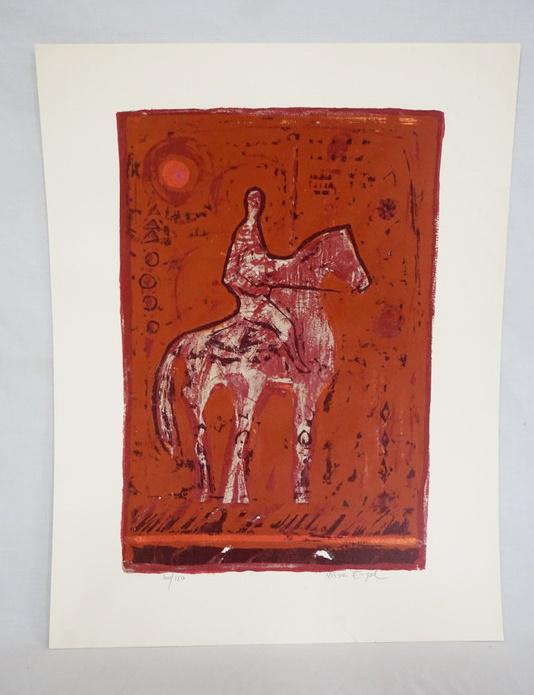 SIGNED NISSAN ENGEL LIMITED EDITION PRINT (1 of 6)