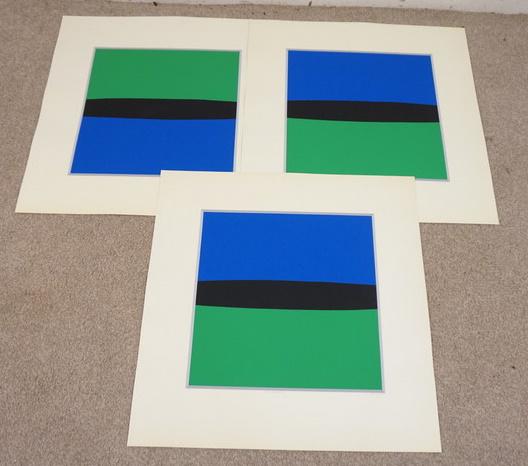 LOT OF 3 SIGNED GEORGE MUELLER LIMITED EDITION PRINTS (1 of 4)