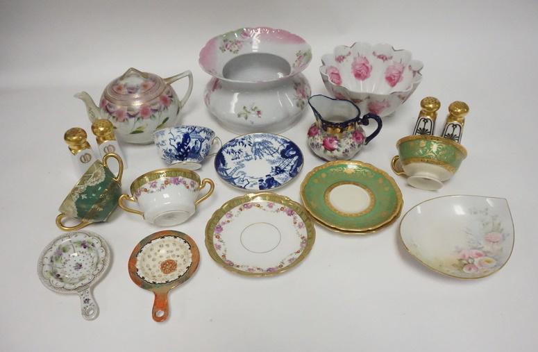 LARGE LOT OF MISC CHINA W/ROYAL CROWN DERBY , BLACK (1 of 1)