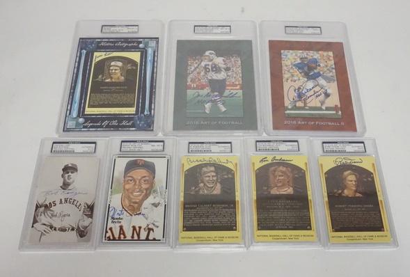 GROUP OF 8 AUTOGRAPHED SPORTS PHOTOS (1 of 5)