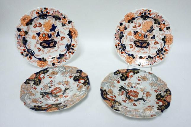 GAUDY WELSH AND MASONS IRONSTONE (1 of 3)