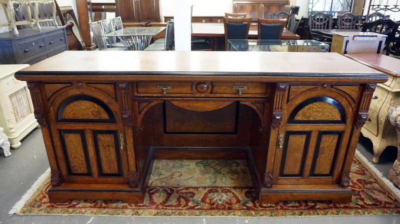 EASTLAKE WALNUT VICTORIAN SIDEBOARD (1 of 9)