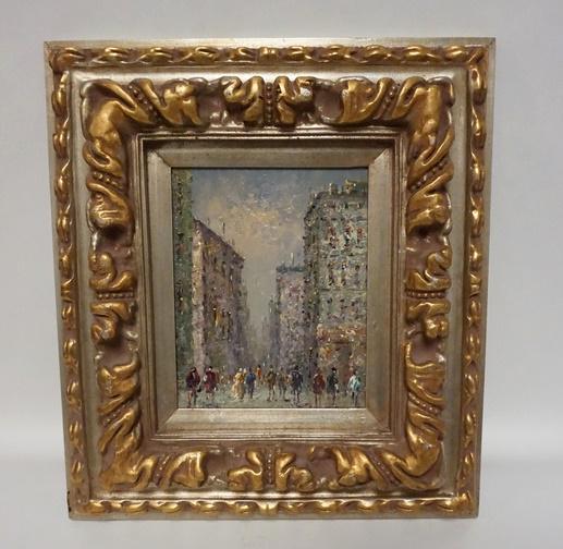 CONTEMPORARY FRAMED OIL PAINTING (1 of 1)
