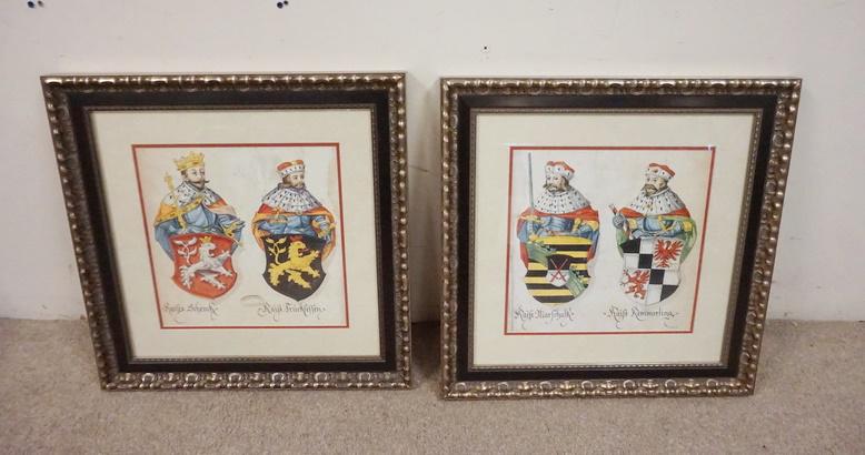 2 FRAMED IMAGES OF KINGS (1 of 2)