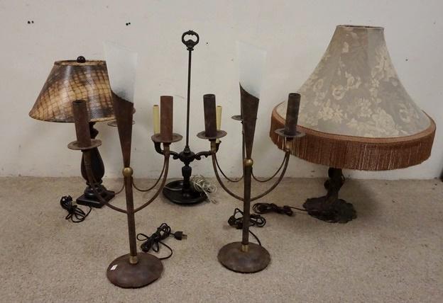 5 LAMPS INCLUDING A PAIR (1 of 1)
