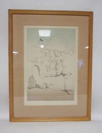 BENNY ANDREWS LIMITED EDITION PRINT *TOP OF THE WORLD* (1 of 4)