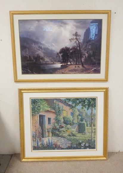 2 LARGE FRAMED PRINTS (1 of 3)