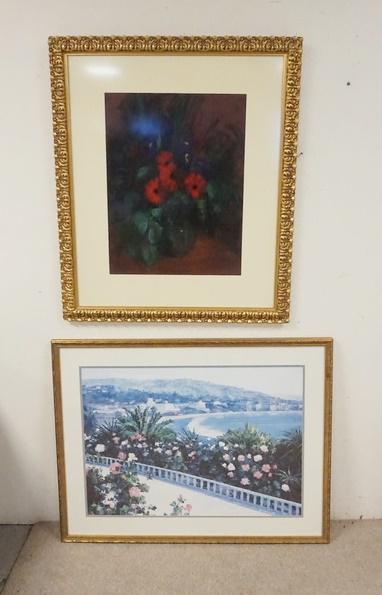 2 LARGE FRAMED PRINTS (1 of 3)