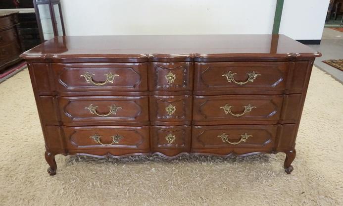 FRENCH PROVINCIAL CHERRY CHEST (1 of 5)