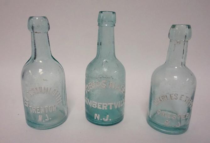 LOT OF 3 NJ BEER BOTTLES (1 of 5)
