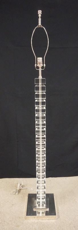 RESTORATION HARDWARE STACKED CRYSTAL FLOOR LAMP (1 of 3)