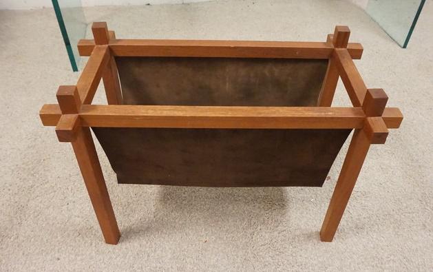MIDCENTURY MODERN MAGAZINE STAND (1 of 2)