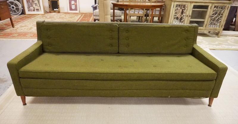 MIDCENTURY MODERN UPHOLSTERED SOFA/SLEEPER (1 of 3)