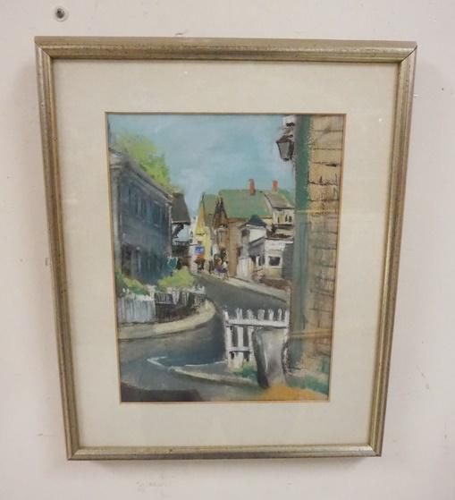 FRAMED PASTEL SIGNED KOZLOW (1 of 2)