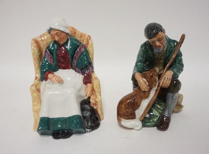 2 ROYAL DOULTON FIGURES (1 of 1)