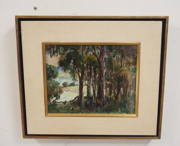 HENRY GASSER FRAMED PAINTING (1 of 2)