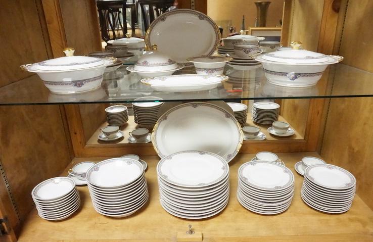 83 PIECE LIMOGES DINNERWARE (1 of 4)