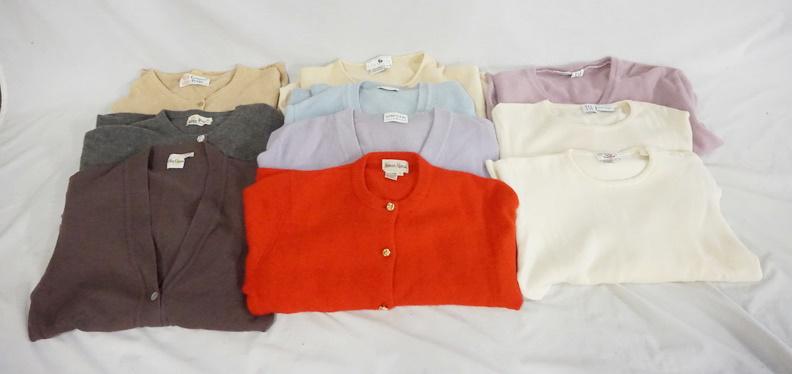LOT OF 10 CASHMERE SWEATERS (1 of 8)