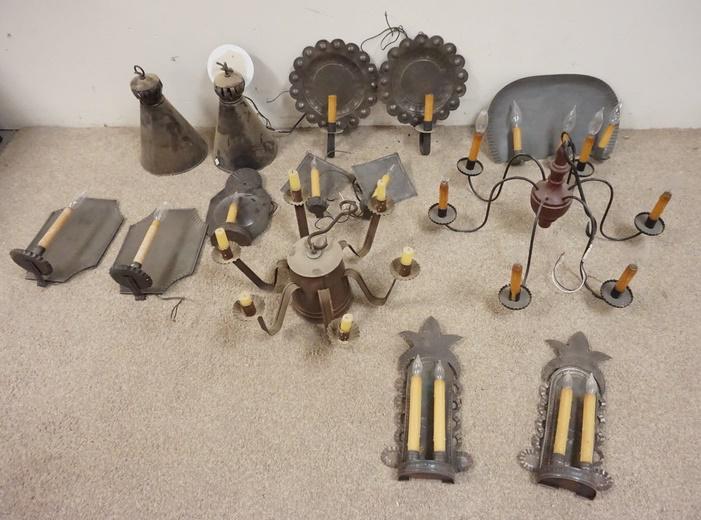 LOT OF COPIES OF COLONIAL LIGHTING: LOT OF COPIES OF COLONIAL LIGHTING