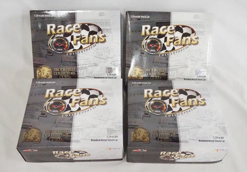 4 ACTION RACE FANS NASCAR MODEL CARS *TWIN PACKS* (1 of 3)