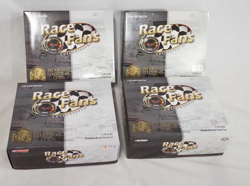 4 ACTION RACE FANS NASCAR MODEL CARS *TWIN PACKS* (1 of 5)
