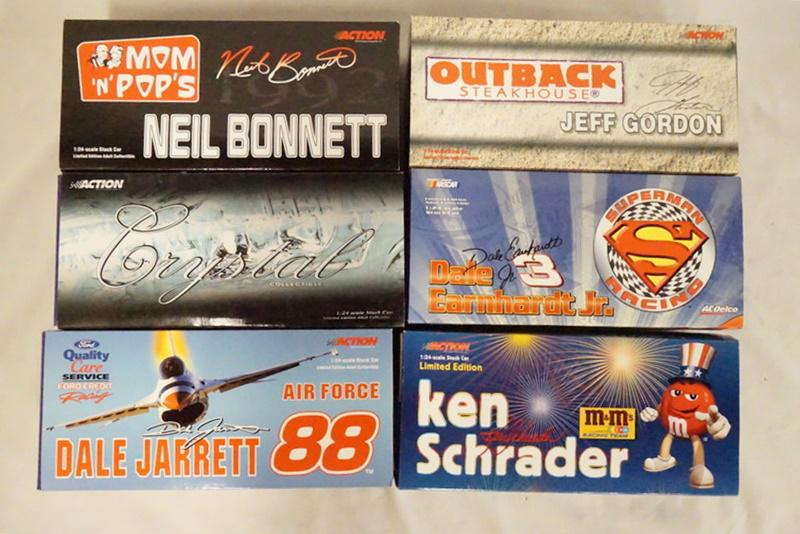 6 ACTION RACING COLLECTABLES NASCAR MODEL CARS. (1 of 7)