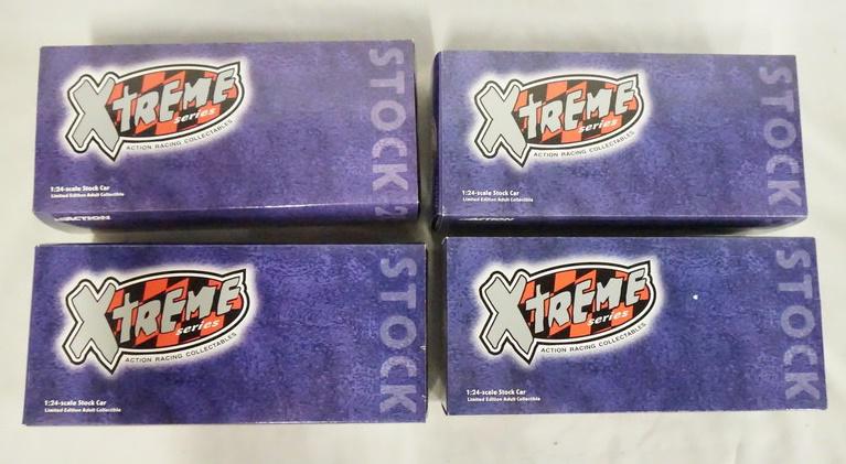 4 ACTION RACING XTREME SERIES NASCAR MODEL CARS (1 of 7)