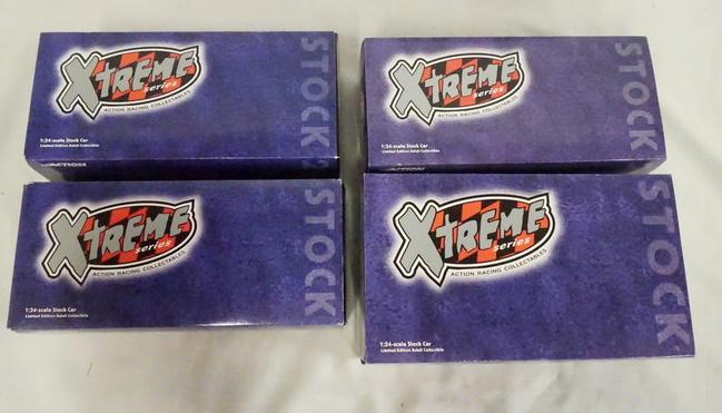 4 ACTION RACING XTREME SERIES NASCAR MODEL CARS (1 of 7)