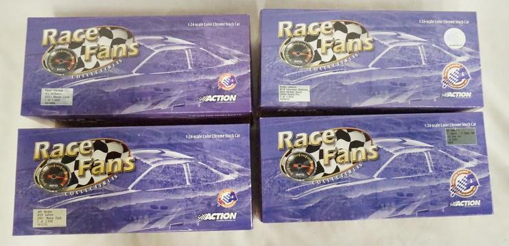 4 ACTION RACE FANS NASCAR MODEL CARS (1 of 5)