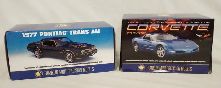 LOT OF 2 FRANKLIN MINT PRECISION MODELS (1 of 6)