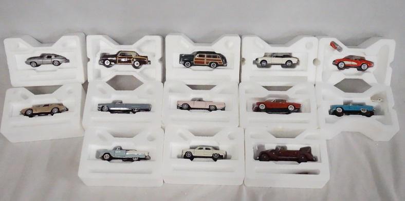 LOT OF 13 FRANKLIN MINT 1:43 SCALE MODEL CARS (1 of 6)