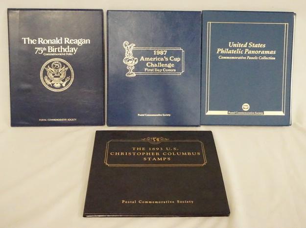 4 COMMEMORATIVE STAMP COLLECTIONS (1 of 14)