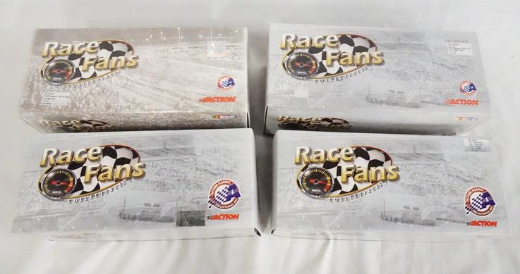 LOT OF 4 ACTION COLLECTABLES NASCAR MODEL CARS (1 of 3)